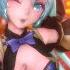 MMD 4K Maretu Feat Hatsune Miku 初音ミク Brain Revolution Girl 脳内革命ガール TDA Casino Bunny Miku