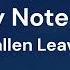 Samsung Galaxy Note 10 Plus Fallen Leaves Ringtone