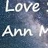 Ann Marie Favorite Love Song Lyrics