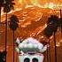Los Angeles Now Vs Then Shorts Trollface