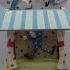 Adorable Moving Clown Wood Puppet Stage Show Music Box