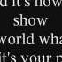 K Maro Not Your Time To Go Lyrics