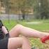 NYLON FASHION FILM Pantyhose Stockings Tights Short Mini Dress Heels 4K