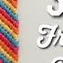 3 EASY BEGINNERS FRIENDSHIP BRACELETS Twisted Striped Chevron