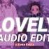 Lovely Billie Eilish Khalid Edit Audio