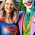 Supergirl Lost Her Memory Captain America Vs Spider Man Venom Spiderman Shorts