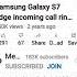 Samsung Galaxy S7 Edge Incoming Call With Paper Guitar Ringtone