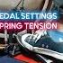 1 Difference Between High And Low Spring Tension Pedal Settings