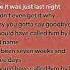 7 Weeks And 3 Days Lyrics Sped Up
