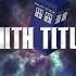 Doctor Who The 11th Doctor Intro Piano Solo