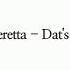 Omeretta Dat S Cap Lyrics