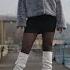 CINEMATIC NYLON FASHION FILM Pantyhose Tights Stockings Mini Skirt Boots 4K