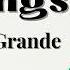 Ariana Grande 7 Rings Lyrics