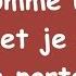 Indila Comme Un Bateau Paroles Lyrics Nightcore