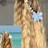 This Little Flower Clip Braided Half Up Is So Cute Easy Hairstyle Hairtutorial Aesthetic
