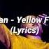 Rich Brian Yellow Ft Bekon Lyrics
