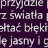 Zegarmistrz światła Tadeusz Woźniak Tekst