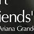 Karaoke We Can T Be Friends Wait For Your Love Ariana Grande With Backing Vocals