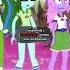 My Little Pony Equestria Girls Legend Of Everfree Rarity Faints In Green Splaat