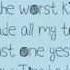 Just One Yesterday Fall Out Boy Feat Foxes Lyric Video