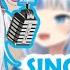 Gura Vibing And Singing To Her REFLECT With Romaji Lyrics Hololive EN
