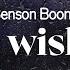 Benson Boone Death Wish Love Lyrics