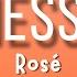 Rosé Messy From F1 The Movie Lyrics