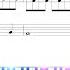 Mein Herz Brennt Rammstein Piano Tutorial With Scrolling Sheet Music