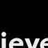 Nightcore Believer Lyrics