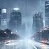 Fall Asleep In Just 3 Minutes With Heavy Rain Wind And Thunder On An Empty Street In A Big City
