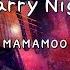 Starry Night MAMAMOO Instrumental Lyrics