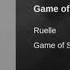 Game Of Survival By Ruelle Short Version