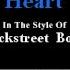 Back To Your Heart Karaoke Backstreet Boys