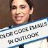Color Code Emails You Re Copied On In Outlook Shorts