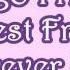 Lego Friends BFF Song With Lyrics