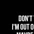 Billie Eilish I DIDN T CHANGE MY NUMBER Lyrics
