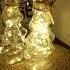 Led Solar Copper Wire Christmas Tree Holiday Party Light Star Fairy String Lights Garden Decoration