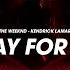 The Weeknd Kendrick Lamar Pray For Me Music Video