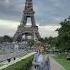 Tiktok Dance Paris Eiffel Tower Shorts