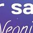 Neoni Never Say Die Lyrics