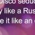 Robbie Williams Party Like A Russian Lyrics