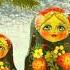 Russian Folk Music Matryoshka