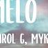 Ozuna Caramelo Remix Ft Karol G Myke Towers Lyrics Letra Te Volví A Probar