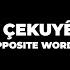 Kirmanckî Zazakî De Tayê çekuyê Duştê Yewbînî Some Opposite Words In Kurdish Kirmancki Dialect