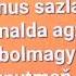 Serdar Rejepow Daş Galdy Minus