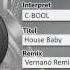 C BOOL House Baby Verano Remix HandzUpMusic
