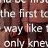 One Direction Last First Kiss Lyrics