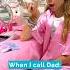 Nastya Calls Dad