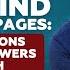 Patrick Doyle Behind The Pages Questions And Answers