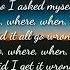 Questions Lost Frequencies James Arthur Lyrics Video